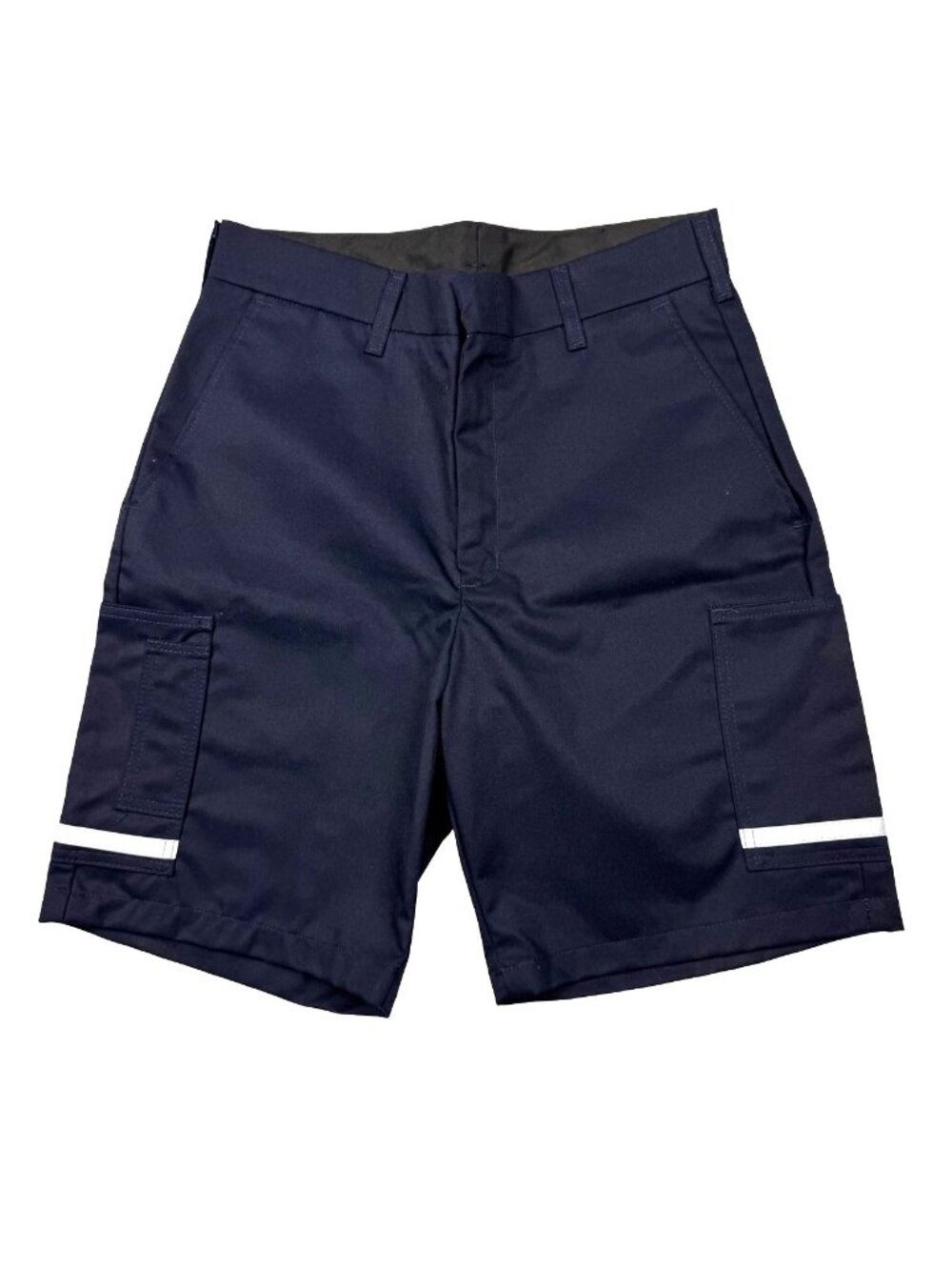 NEW Stan Herman Men's Polyester Blend Reflective Shorts Blue • Size 32